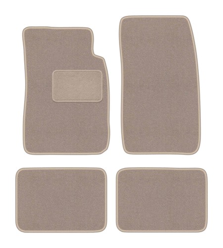 Tapis sol velours beige - tapis,
