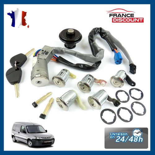 Kit serrure barillet bouchon