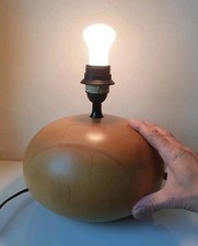 lampe ovoide table bois dlg