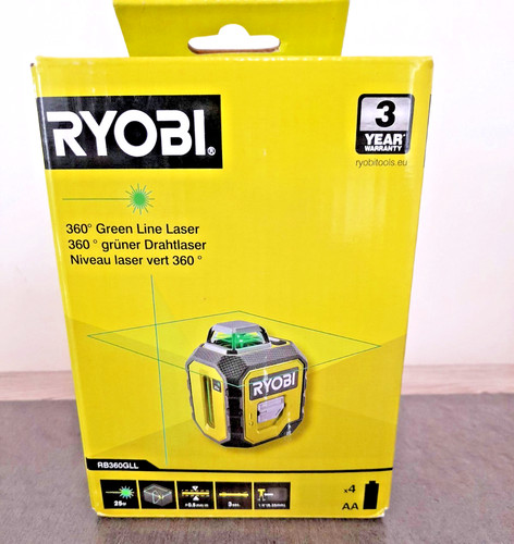 Laser vert 360 - 360°, ryobi