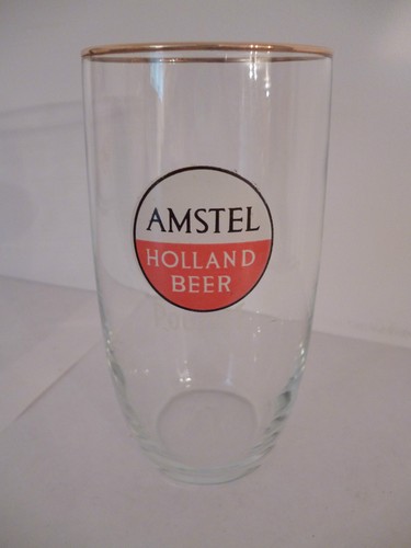 Verre biere ancien - a, ancien"amstel