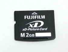 CARTE MEMOIRE FUJIFILM XD-PICTURE CARD M 2 GB OFFICIELLE APPAREIL PHOTO TESTE