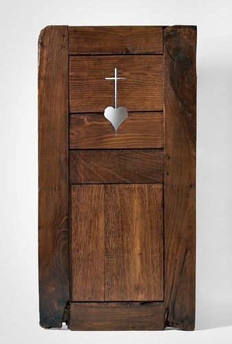 Ancien volet bois - en,