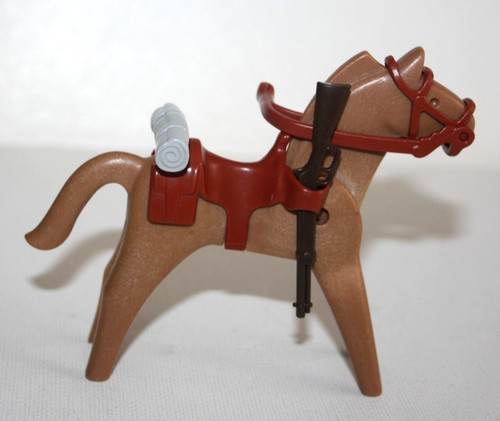 Playmobil 3811 cheval beige - cheval,