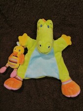 doudou marionnette crocodile