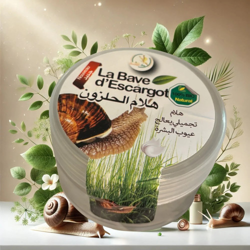 Gel bave escargot - d'escargot, crème