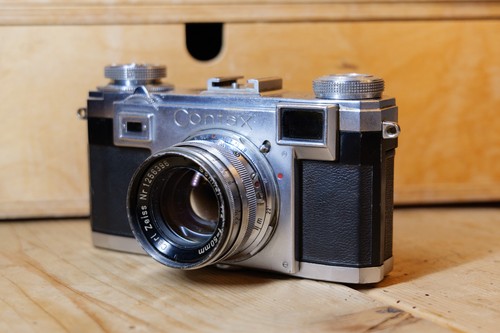 Contax iia color dial with - color,
