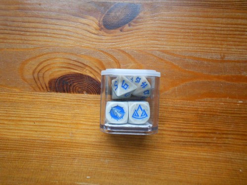 Blood bowl dice set - bowl,