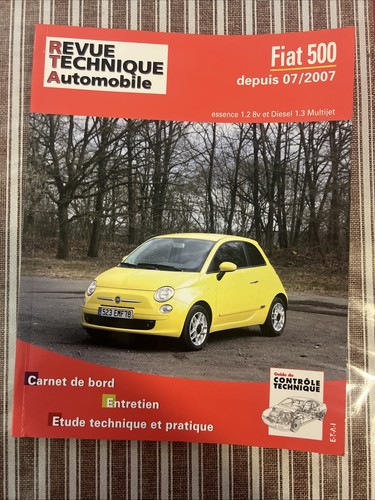 Revue technique fiat 500 3 - technique,