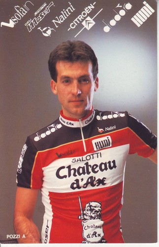 Cyclisme carte cycliste pozzi - cyclisme,