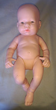 VINTAGE BEAUTIFUL BABY REBORN DOLL signed CF DOLL 23 cm,