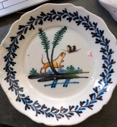 Assiette faience de - assiette, en