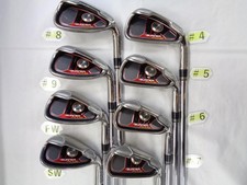 TaylorMade Burner Plus Iron Set 8pcs 4-SW Burner 85 Steel Flex R