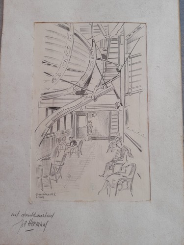 Dessin ancien bateau pont - bateau,