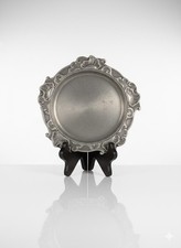 Assiette Étain Ancien