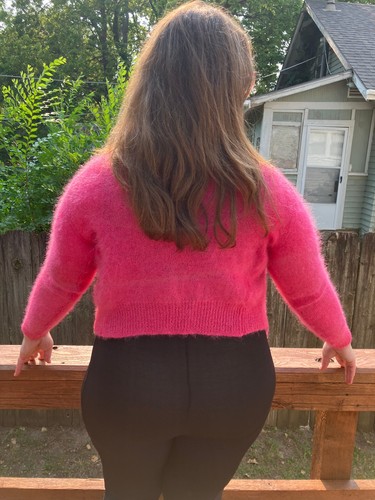 Fuzzy fluffy busty mohair - busty,