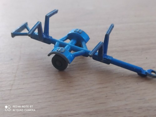 Majorette remorque bleue - , 1