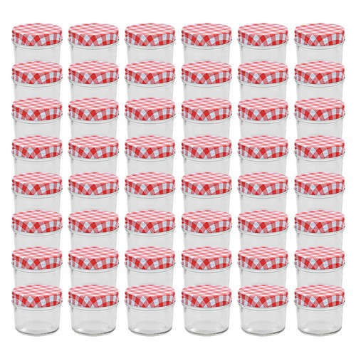 48x pots confiture - pots, avec