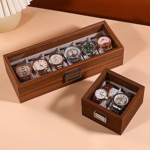 Boîte montre bois de - de, en