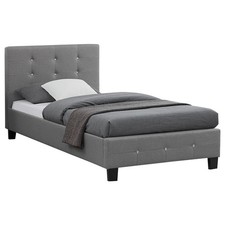 Lit simple avec sommier