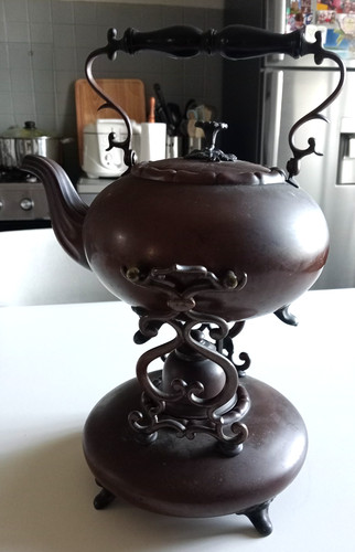 Ancien grand samovar - ancien, fontaine