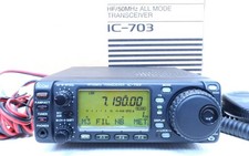 ICOM IC-703 HF All Mode Transceiver 30kHz-60MHz UT-106 Tested Working