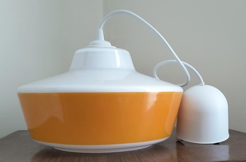 Suspension vintage opaline - vintage,