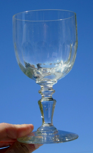 Verre eau taillé - à,