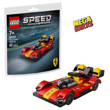 LEGO POLYBAG SPEED CHAMPIONS FERRARI 499P HYPERCAR REF 30709 *NEUF SCELLÉ* 