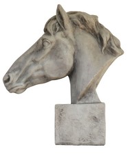 Sculpture tête de cheval