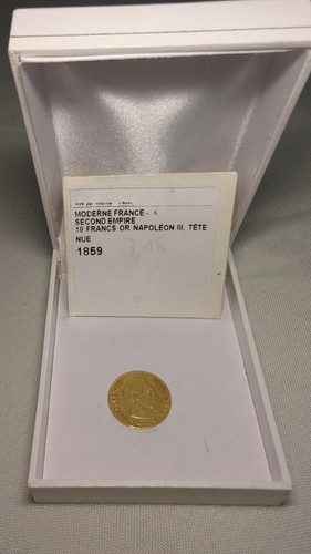 Francs napoléon iii - 10,