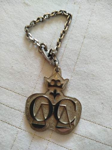 Christofle porte clé metal - christofle,