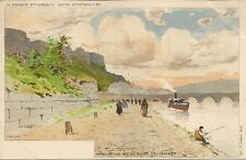 CP BELGIUM ILLUSTRATOR F.RANOT NAMUR LE VIEUX PONT