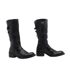 Bottes From Taille: EUR 37 Utilisé (Cod.STS126) Femme Bikers Classique Noir