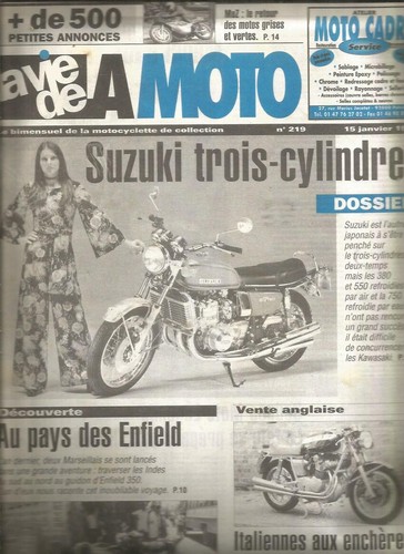 Vie moto n 219 - la, la
