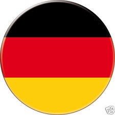 5 x sticker 5cm auto moto velo valise pc portable drapeau Rond Allemagne-Germany