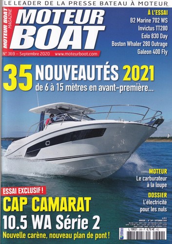 Moteur boat 369 cap camarat - n°369,