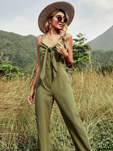 Costume femme jumpsuit - jumpsuit, manche