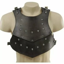 Gilet de costume viking armure poitrine cuir cuirass gladiateur médiéval...