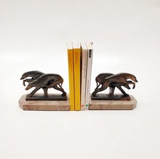 Serre-livres 4 lévriers