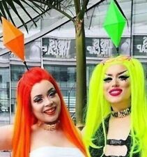 HUGE Sims LED Plumbob Headband / Mood Plum Bob Headwear / Halloween Sim Costume 