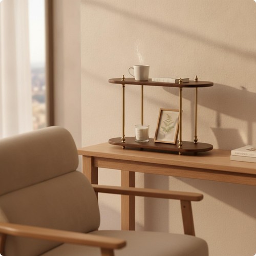 étagère bureau bois - Étagère,