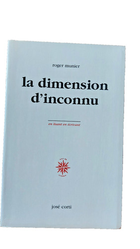 Essai roger munier - essai,