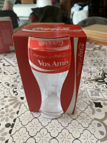 Verre coca cola vos amis - coca,
