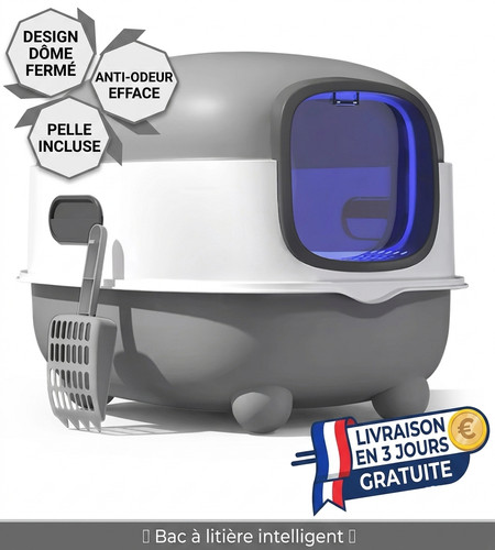 Maison toilette chat bac - toilette, a