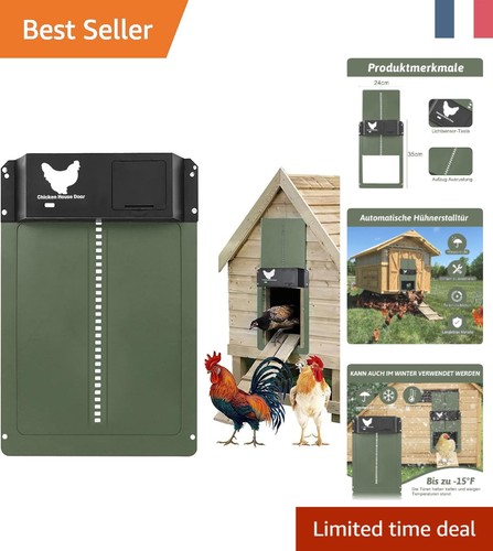 Porte poulailler automatique - porte,