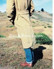 1988 ADVERTISING ADVERTISEMENT 115 men's coats POLO RALPH LAUREN