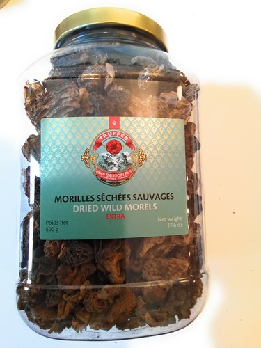 Morilles séchés sauvages - morilles,