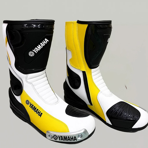 Motogp bottes cuir course - motogp,