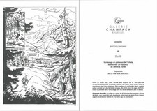 CARTON D'INVITATION POUR LE